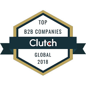 Clutch Top B2B companies award