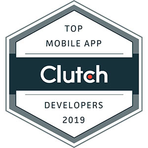 Clutch top mobile app developer award