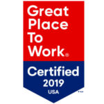Great place to work certified 2019 award