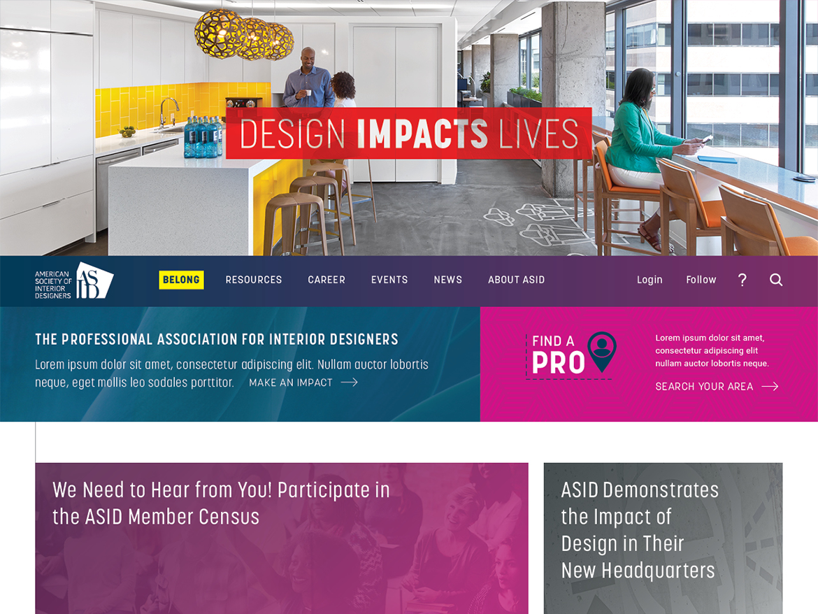 Design impacts lives ASID