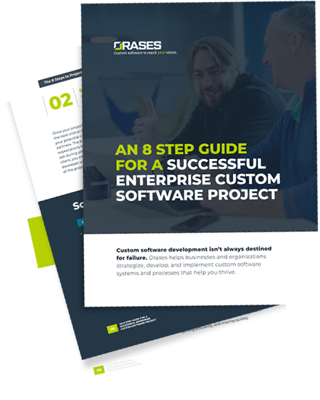 8 step guide for a successful enterprise custom software project