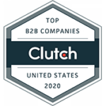 Clutch top b2b companies 2020 award