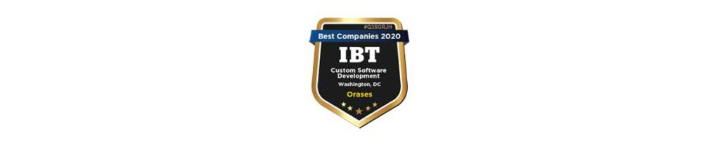 IBT custom software award header
