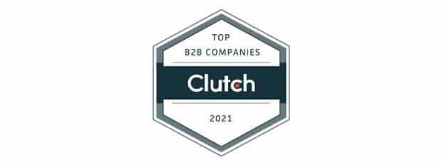 Top B2B Software Development Companies Award Banner