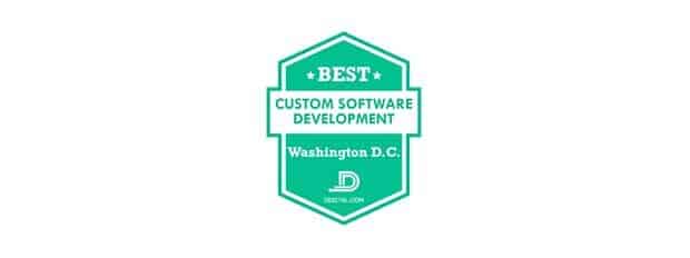 Digital Best Custom Software Development Companies Award Banner