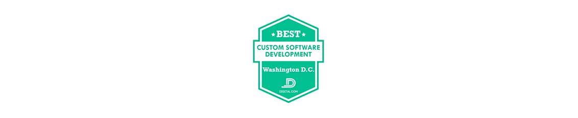 Digital Best Custom Software Development Companies Award Banner
