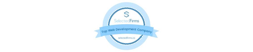 Top Web Dev Company SelectedFirms Banner