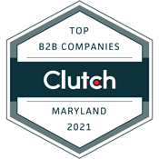 Clutch Top B2B Companies Maryland 2021 logo