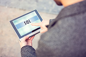 employee accessing sql database