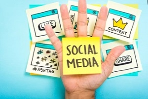 social media management concept