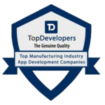 TopDevelopers Manufacturing App Companies Award