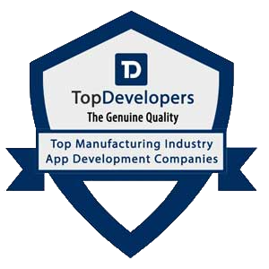 TopDevelopers Manufacturing App Companies Award