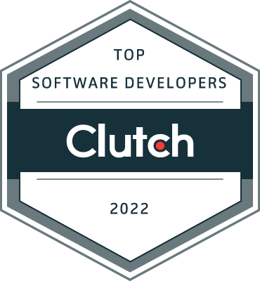 Clutch Top Software Developers 2022 award
