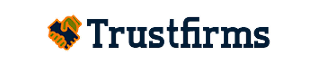 TrustFirms logo banner