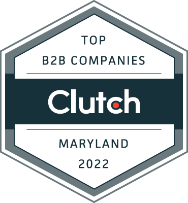 Top B2B Companies Maryland Clutch Award 2022