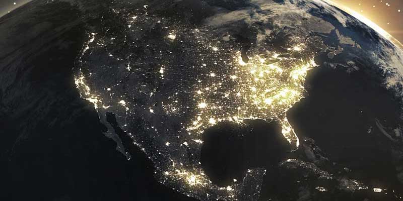 North America From Space