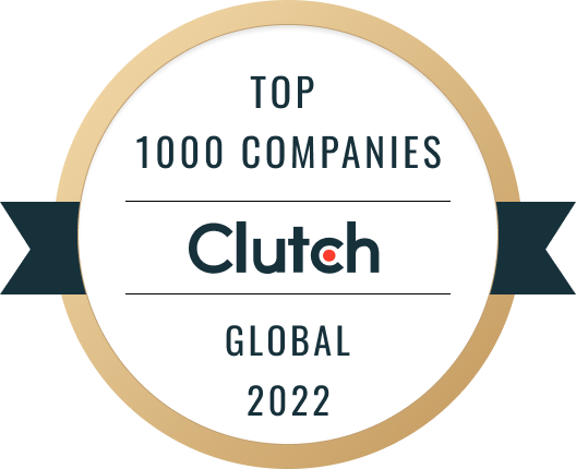 clutch names orases as a top 1000 company