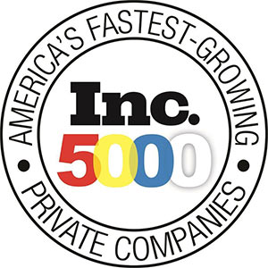 Inc. 5000 America's Fastest-Growing Private Companies Award