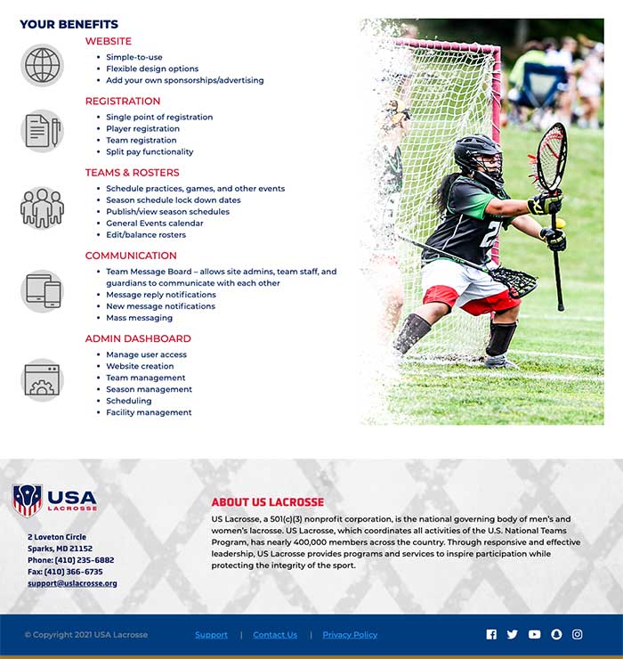 USL Benefits Page