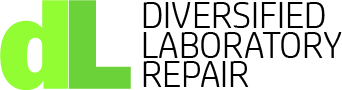 Diversified Laboratory Repair (DLR) Logo