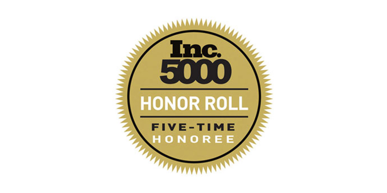 Inc 5000 award honor roll