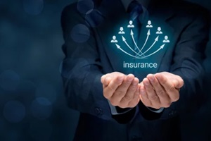 insurance erp software concept