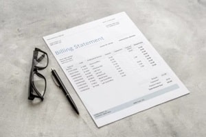 a medical billing statement