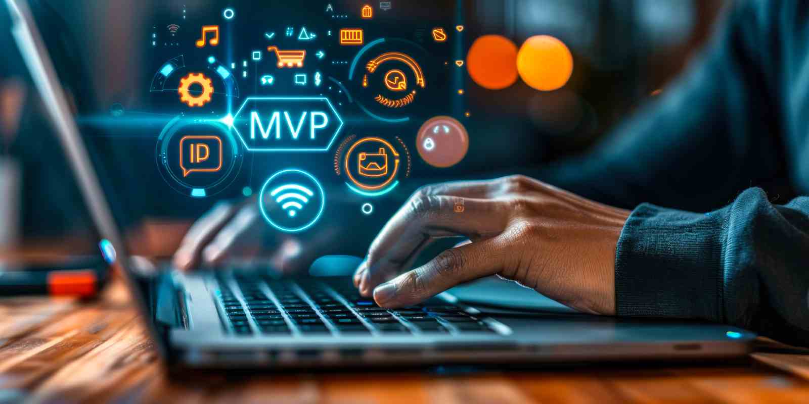 mvp being built on laptop
