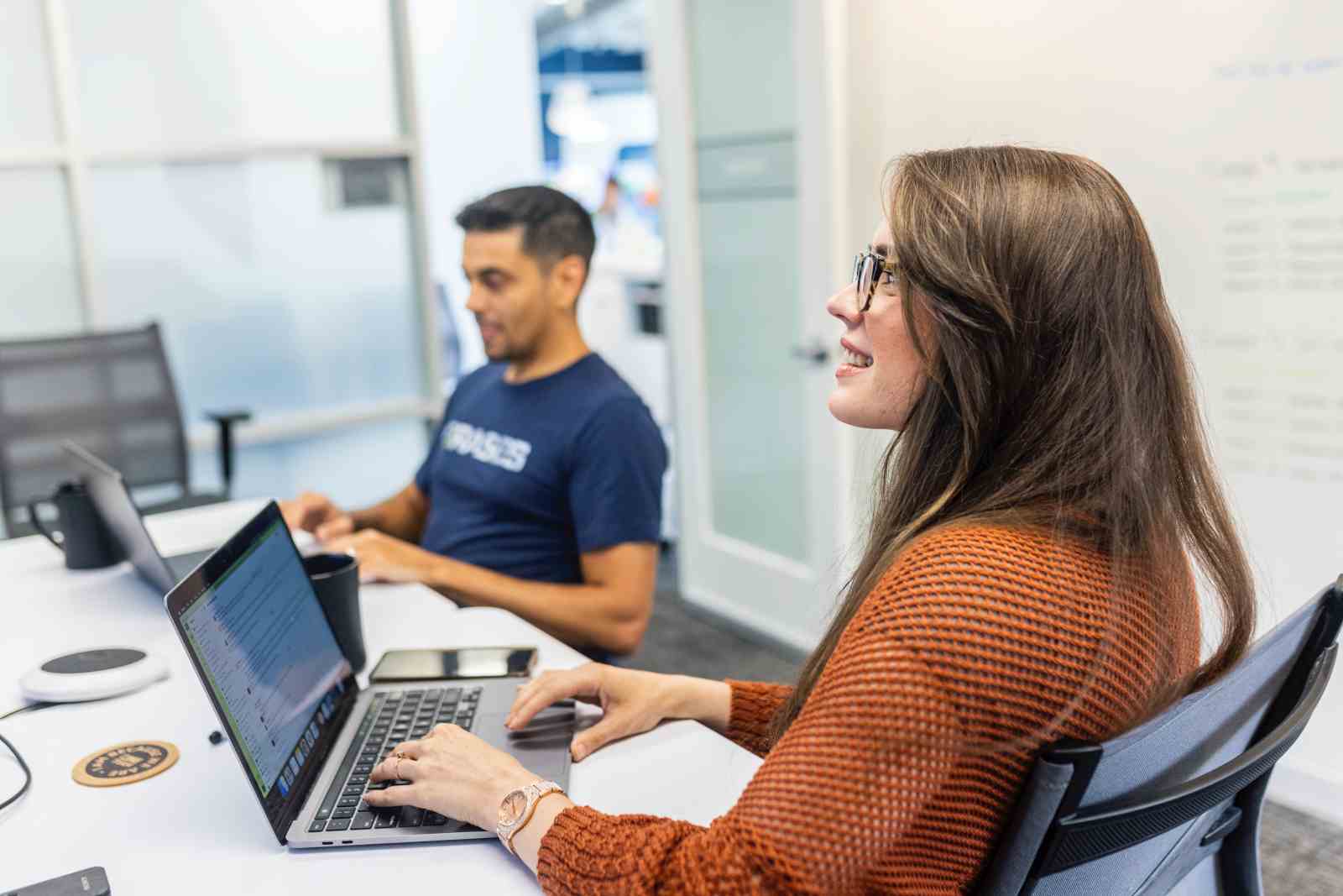 orases team in meeting