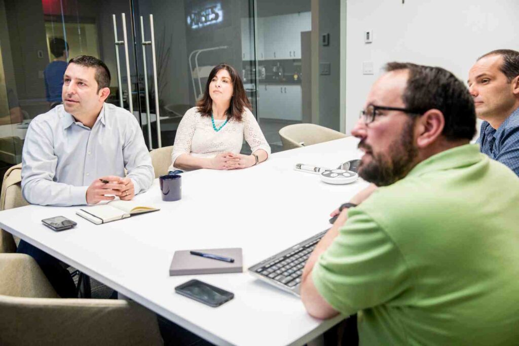 orases team discussion on ai data processing
