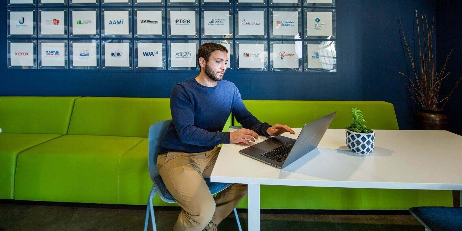 dedicated orases employee man working