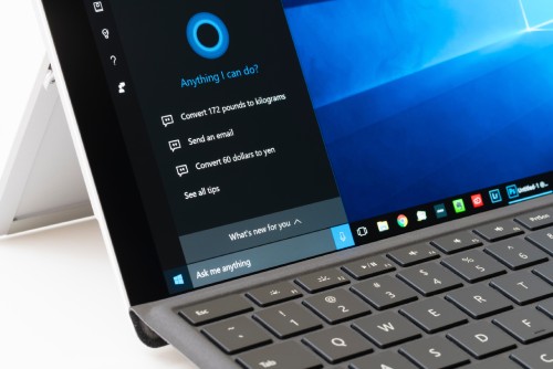 Microsoft Cortana AI Agent On Computer