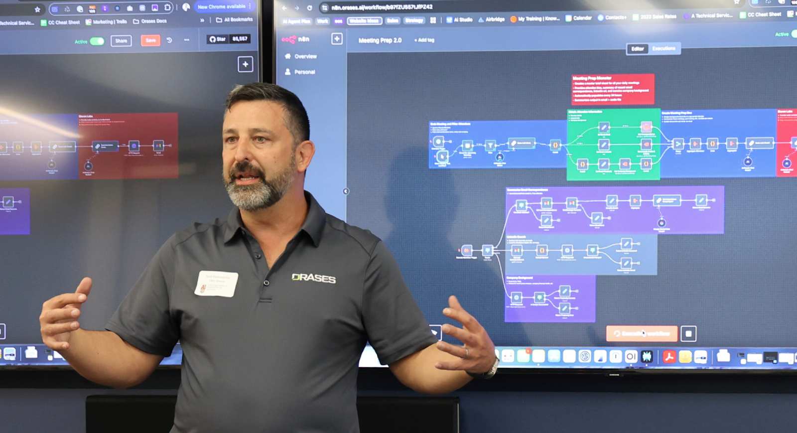 Nick Teaching A Class On How To Select The Right AI data management Tools