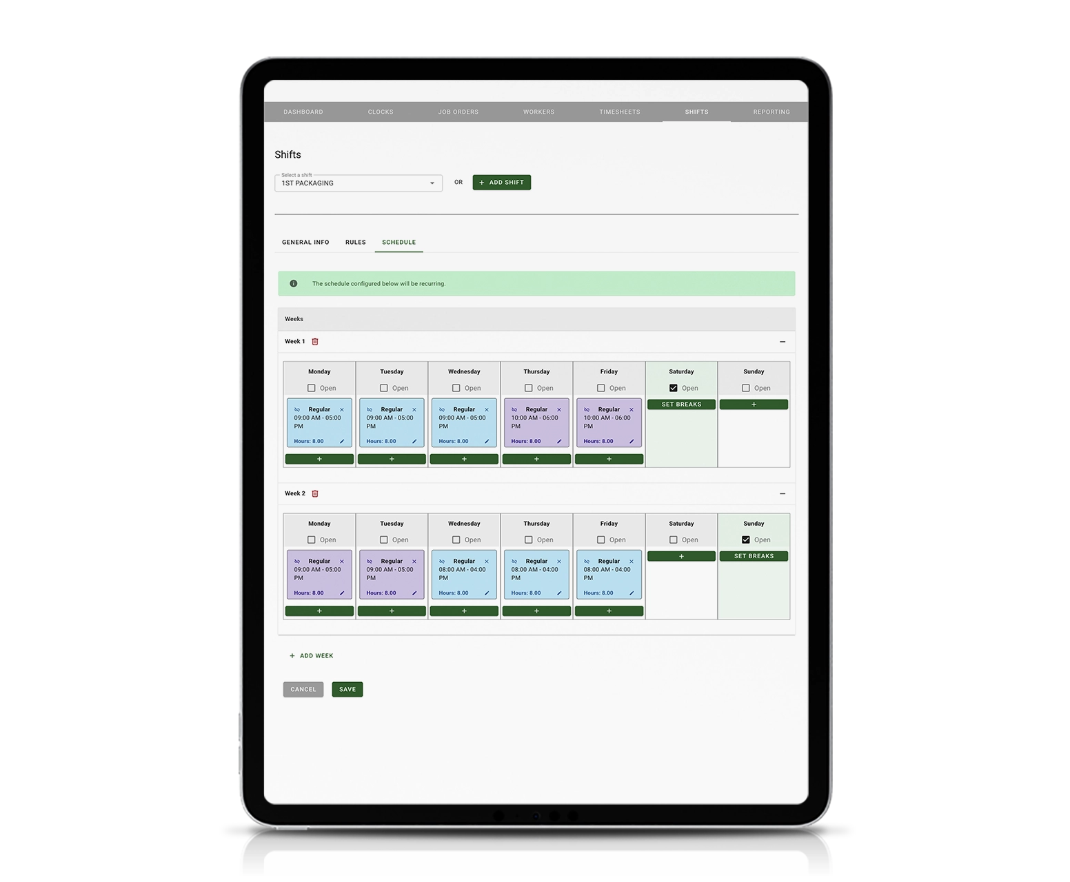 Orases CaseStudy Luxor TabMock