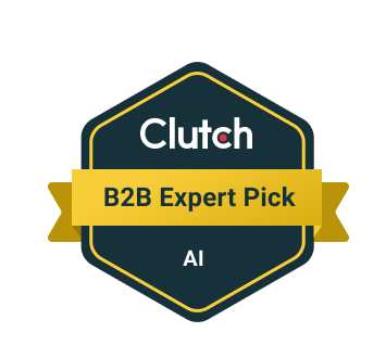 Clutch Award B2B Expert Pick AI